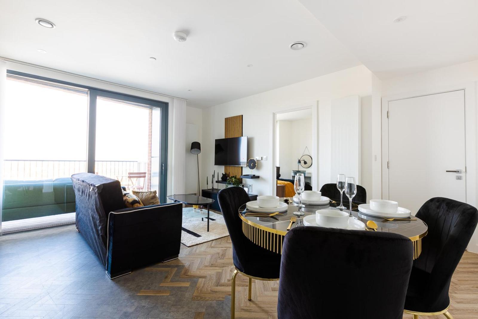 Luxury Apt Near Canary Wharf With Stunning Views Londres Exterior foto